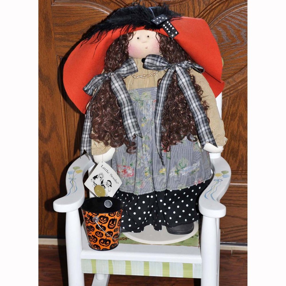 Little Souls Swanky Gianna 24 Inch Whimsical Vintage One-Of-A-Kind Doll